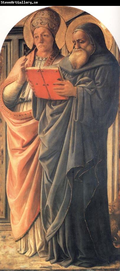 Fra Filippo Lippi St Gregory and St Jerome